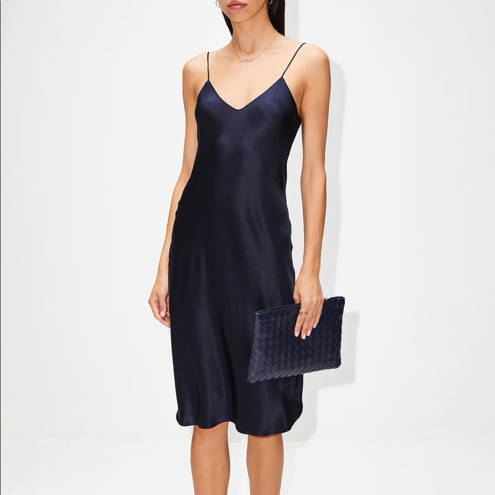 Nili Lotan Short Cami Dress - Sz. Small - Dark Navy